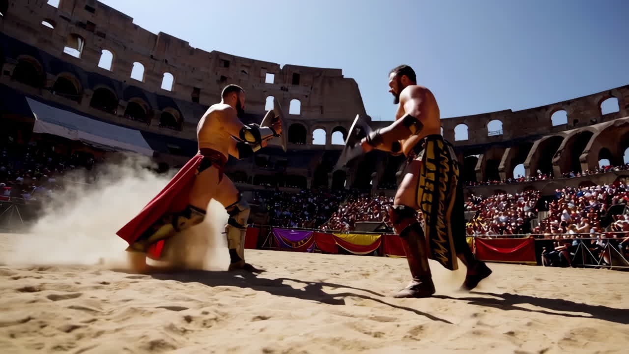 Gladiators in the Colosseum