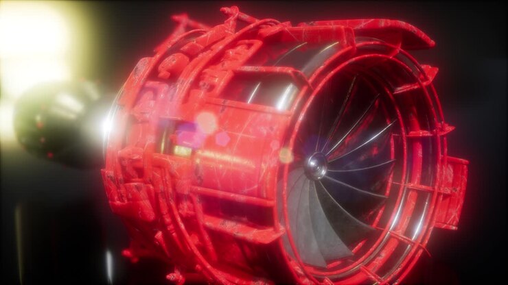 jet engine turbine parts