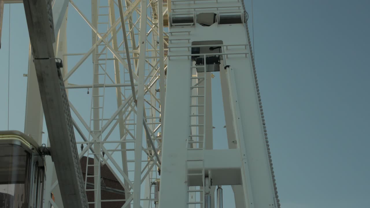 Ferris Wheel Blue Sky
