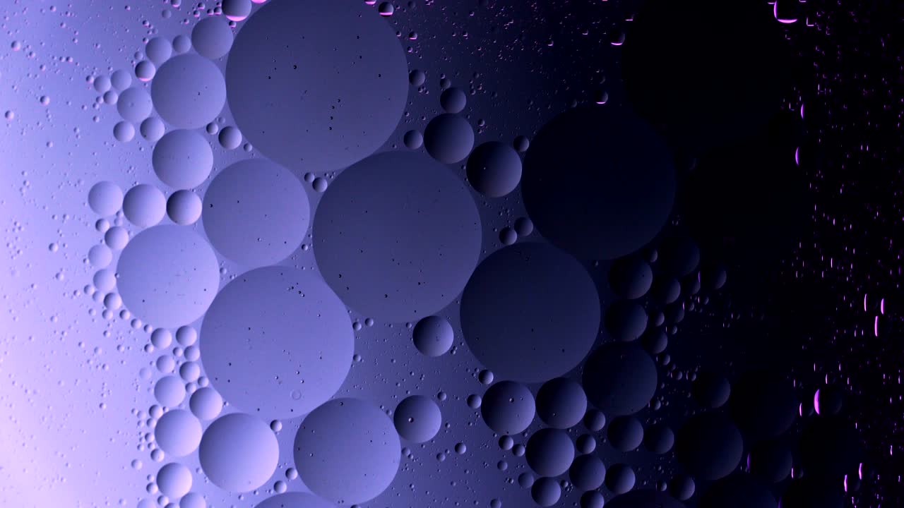 Color Oil Bubbles