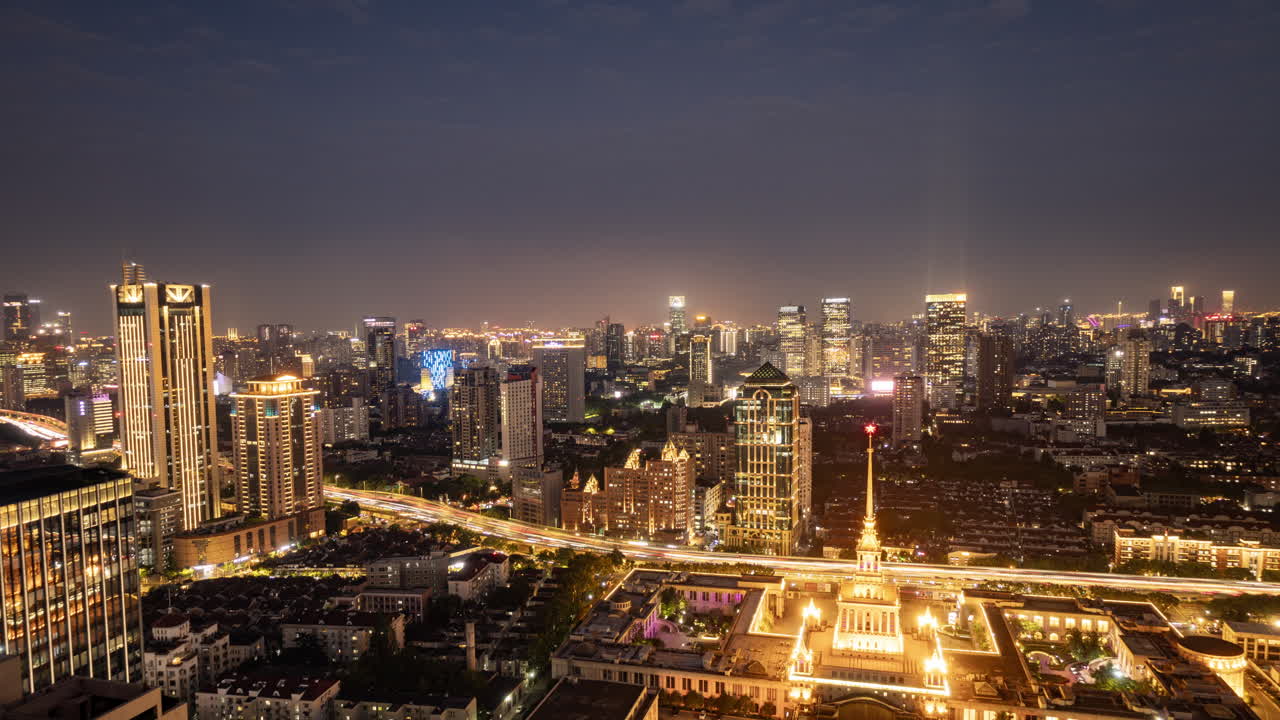 Timelapse of the amazing Shanghai city skyline