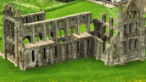 Christliches-Kloster-Whitby-Abbey-Aus-Dem-7.-Jahrhundert-In-North-Yorkshire,-England