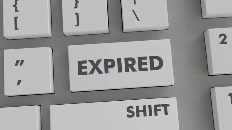 Pressione del tasto SCADUTO sulla tastiera