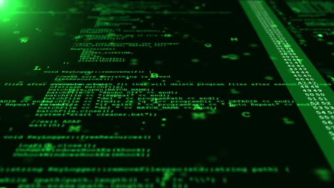 4K Loop Technology glitch computer virus or internet system hacking concept.