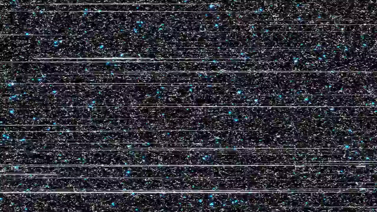 Heavy tv static noise glitch background intense television static screen particles scanlines digital