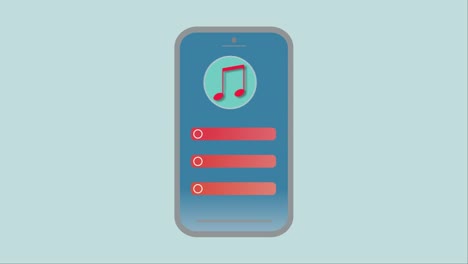 loop-able modern smartphone switching apps. animated infographic with customizable screen.