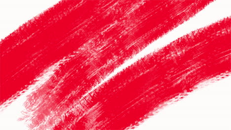 watercolor fashion red art paint brushes on white gradient