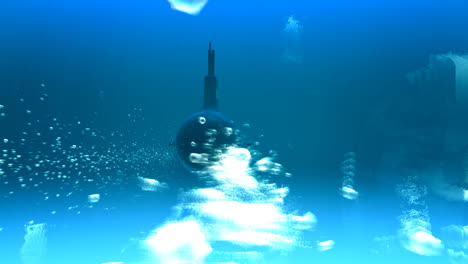 submarine underwater