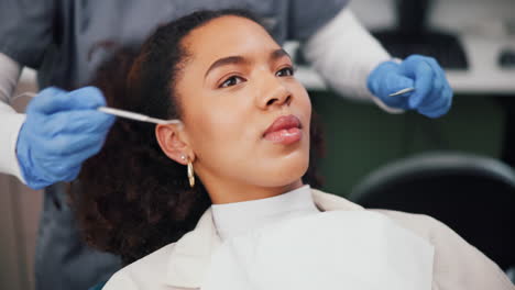 patient experiencing dental procedure anxiety