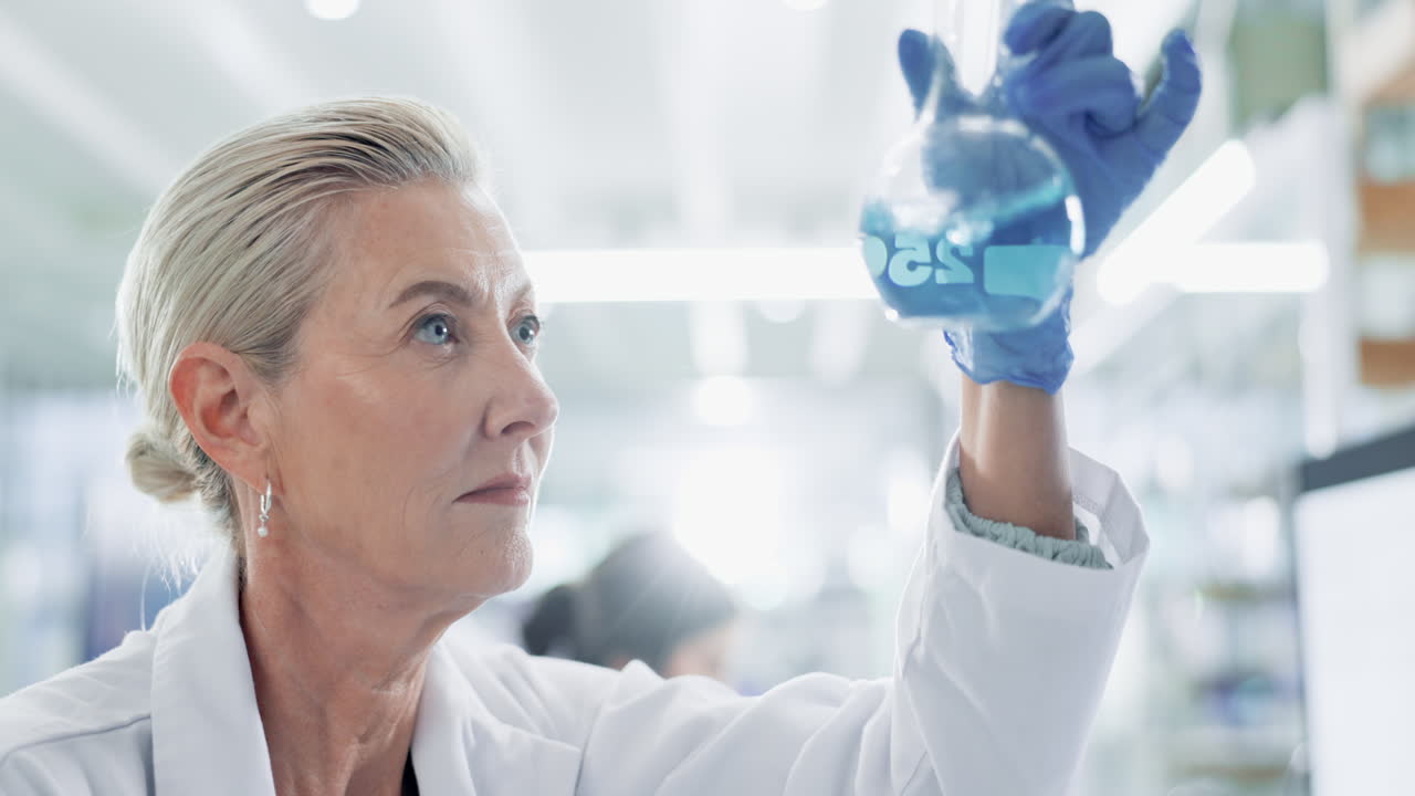 Scientist working in a lab