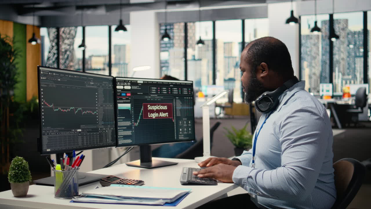 Consulente di investimenti Forex che indaga su un accesso sospetto all'account di trading