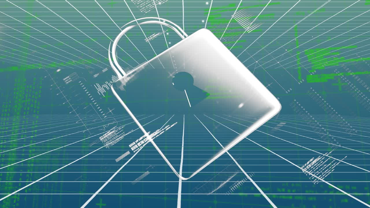 데이터 프로세싱에 대한  ⁇ 락의 애니메이션