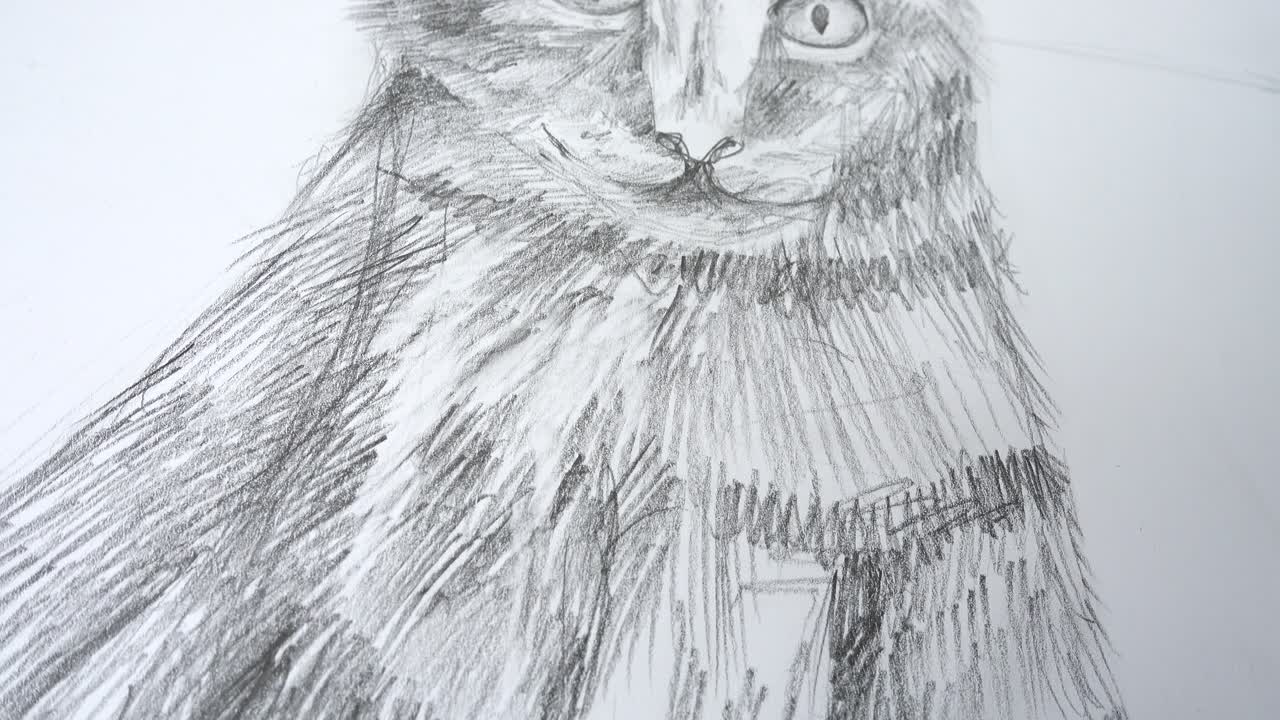 Disegno di un gatto