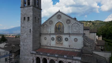 santa maria assunta cathedral in spoleto, italy