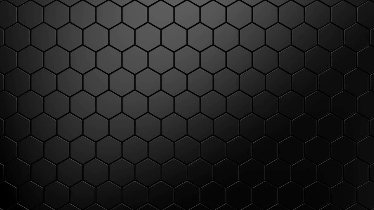 los hexágonos forman una onda