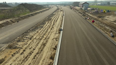 The-freeway-toll-road-in-the-city-of-Gdynia-which-is-still-under-construction-cannot-be-passed,-Sweden