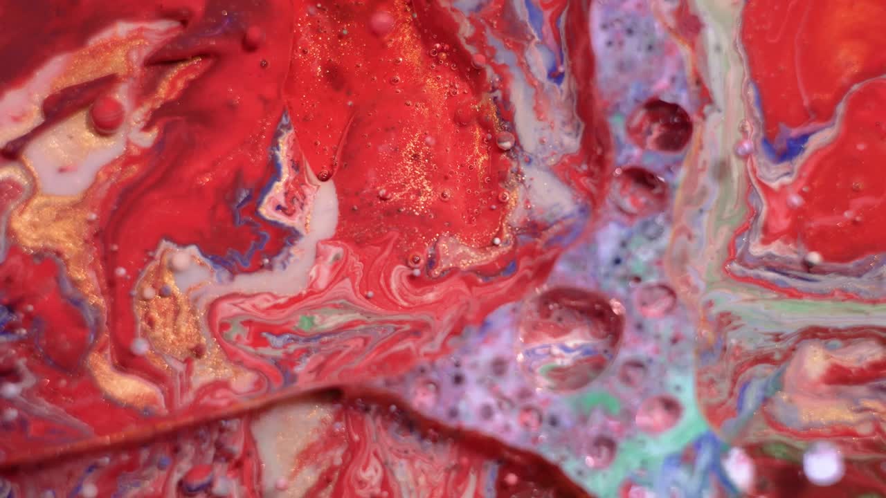 추상적인 액체 예술