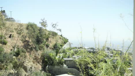 colinas de hollywood en medio