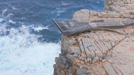 el puente natural de la brecha en albany, australia occidental