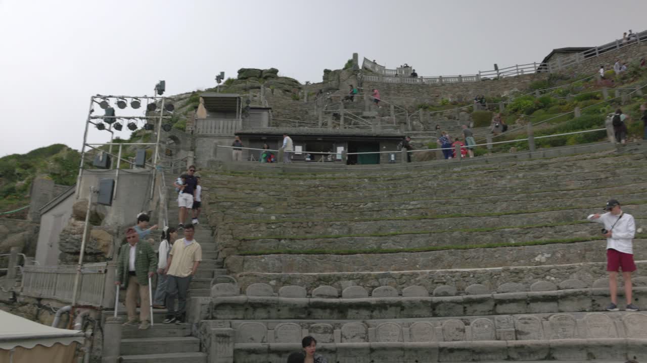 The Minack Theatre in Cornwall, England