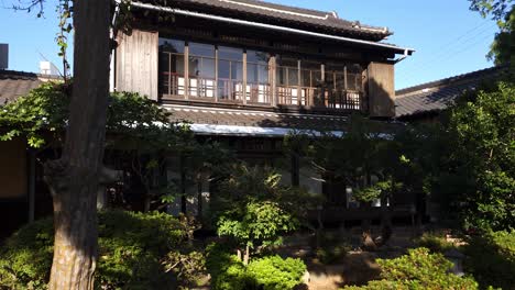 Hirotsu House: Japanese-style house of Sinheung-dong in Gunsan city, South Korea - pan tilt up