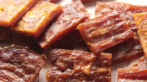 crispy beef jerky snacks