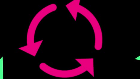 Graphic design that rotates in the center and increases the size, to cover the entire background and disappear.