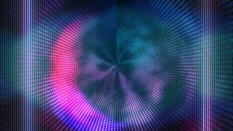 luces de discoteca de colores en el escenario