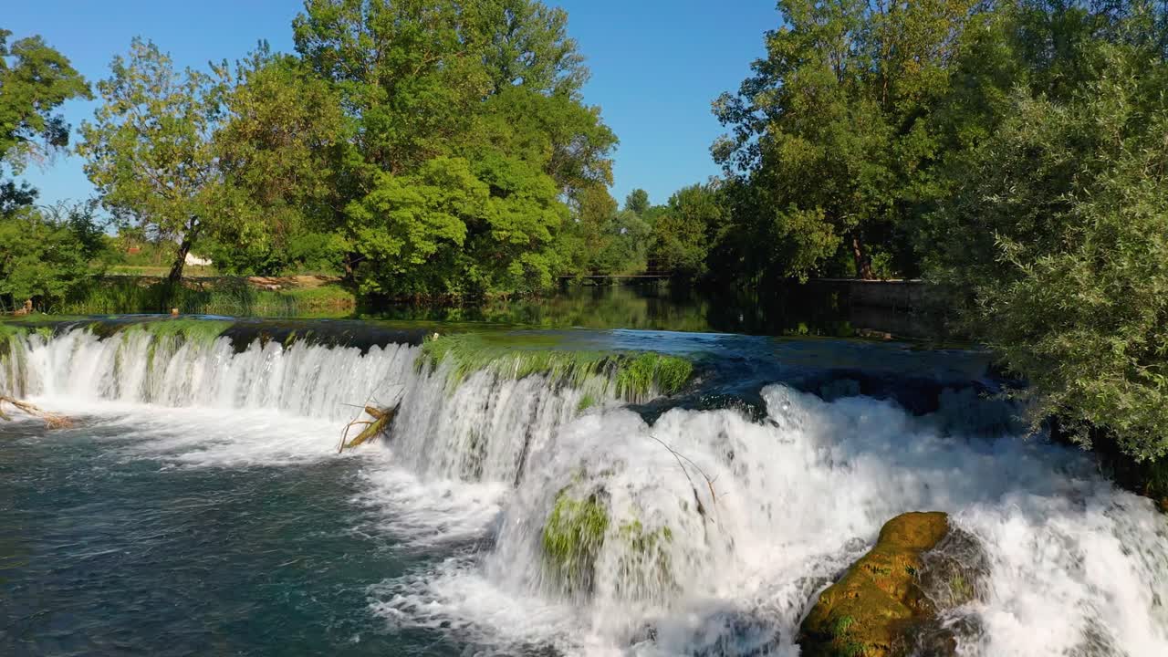 Waterfall on Trebizat river, Kravica, Bosnia and Herzegovina.