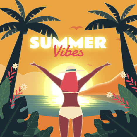 Summer Vibes at the Beach