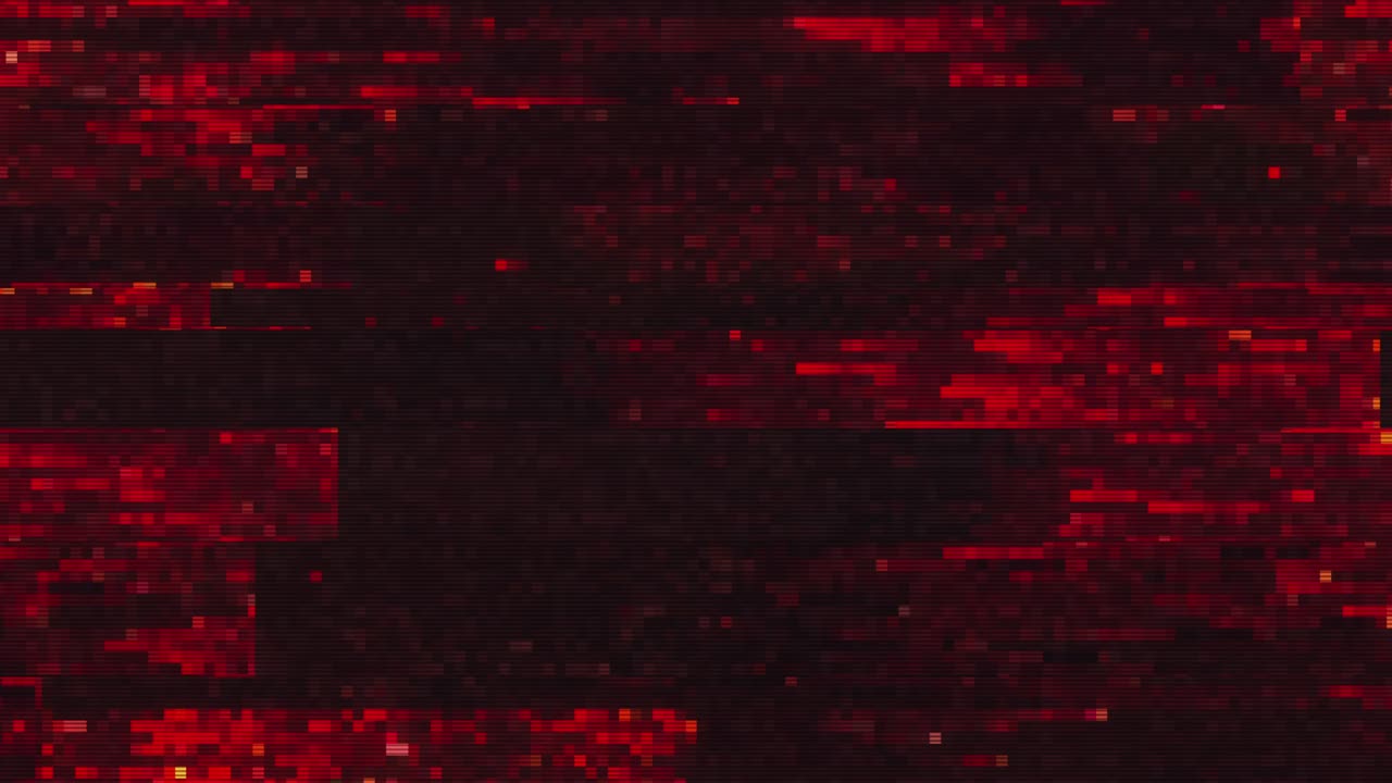 Unique Design Abstract Digital Animation Pixel Noise Glitch Error Video Damage