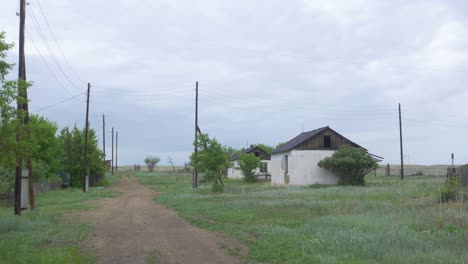 abandoned village houses