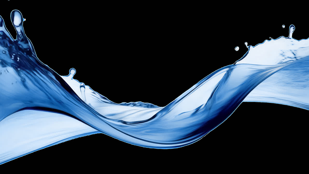 Dynamic fluid motion captured beautifully