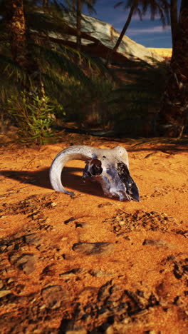 desert skull