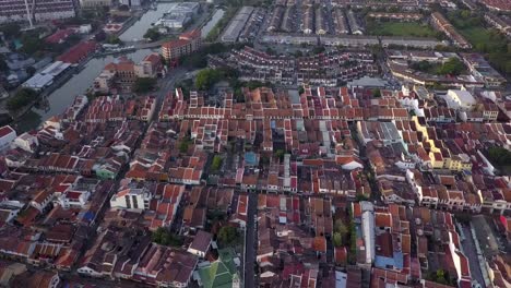 AERIAL:-Malacca-city-in-Malaysia