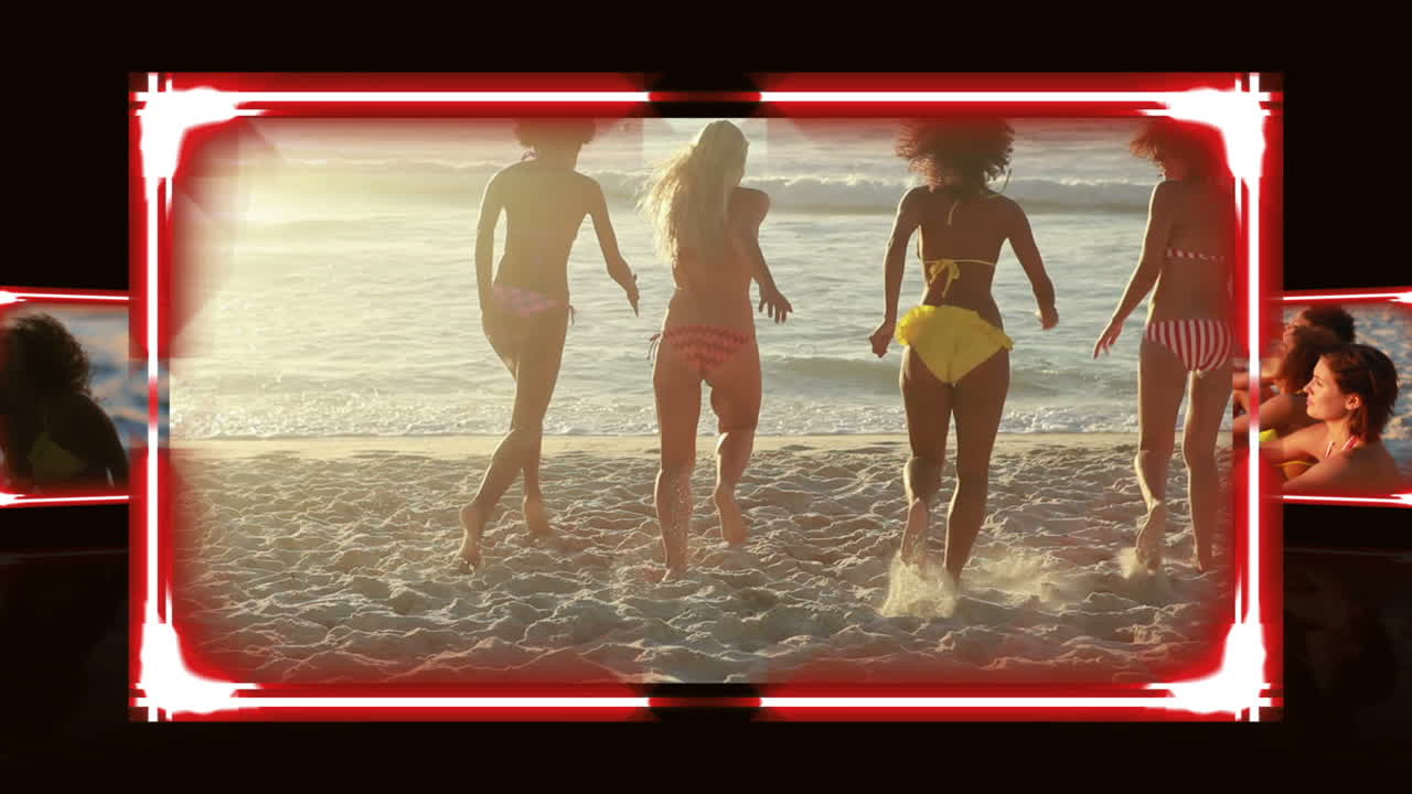 видео с друзьями под закатом солнца