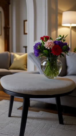 elegant living room with soft colors