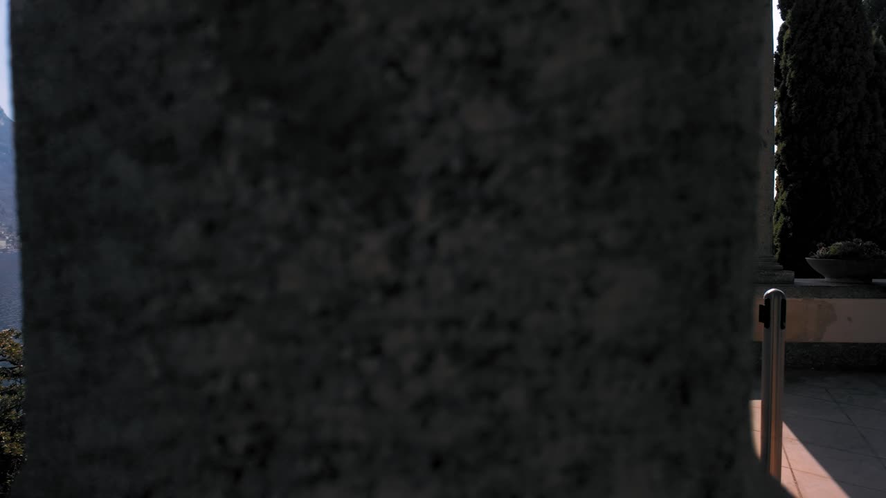 Varenna coastline in Lake Como