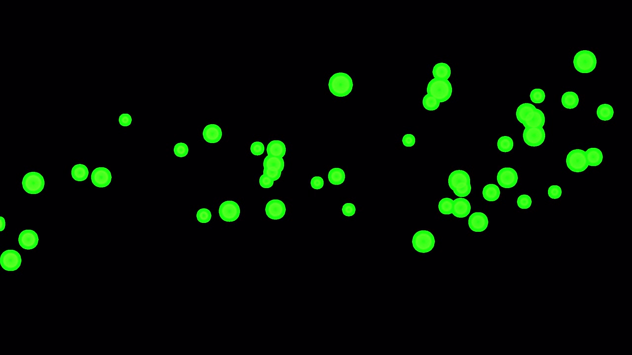 Sprængende boblepartikler. 1080p - 30 fps - Alpha Channel (6)