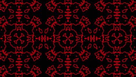 abstract red geometric seamless pattern background. abstract stripes kaleidoscope loop. fast psychedelic colorful kaleidoscope vj background. disco abstract background. kaleidoscope effect
