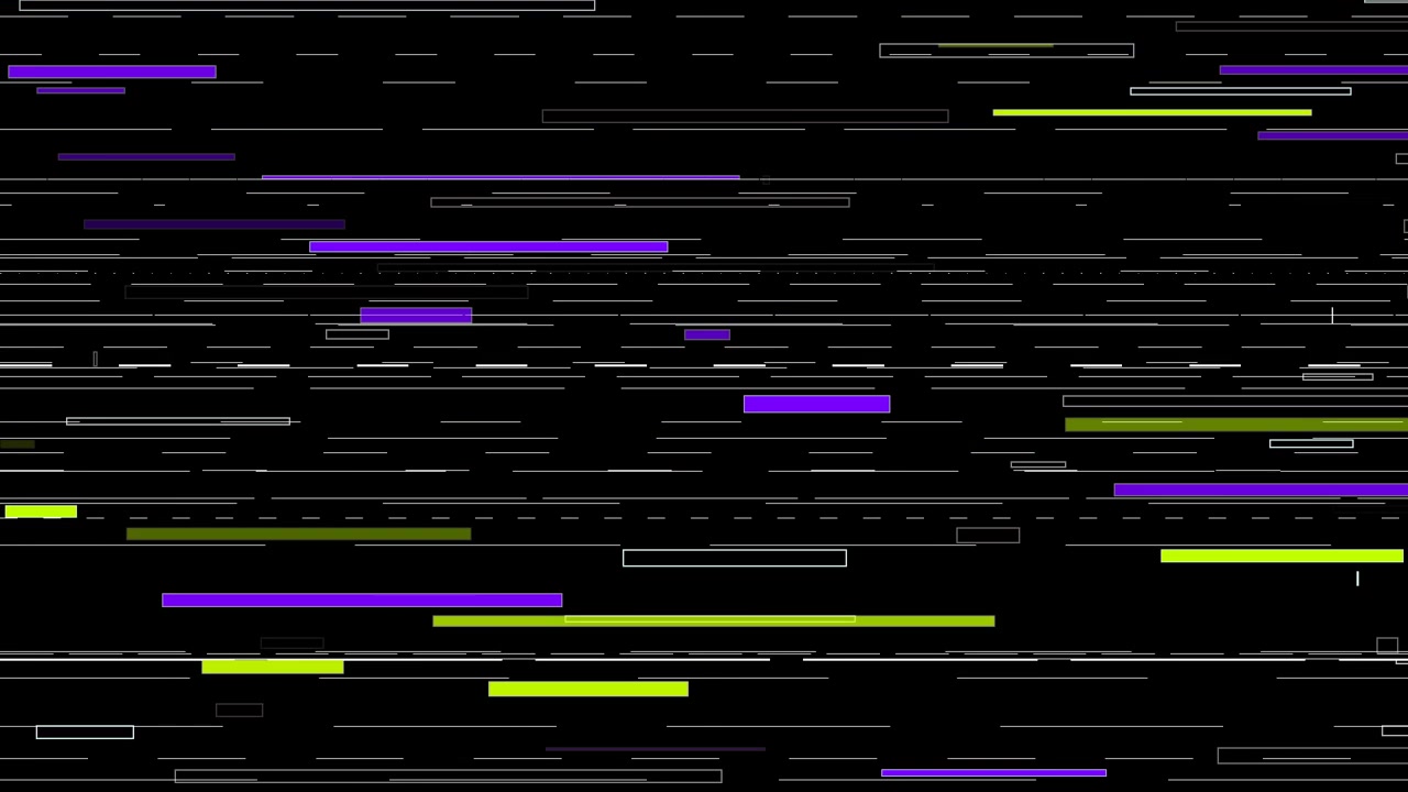 Abstrakter digitaler Glitch-Hintergrund mit sich bewegenden horizontalen Linien
