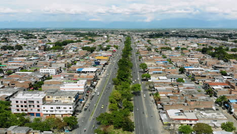 Vista-Aerea-De-Cali,-Colombia