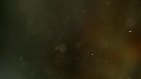 partículas de polvo que se dispersan fondo colorido cámara lenta 4k