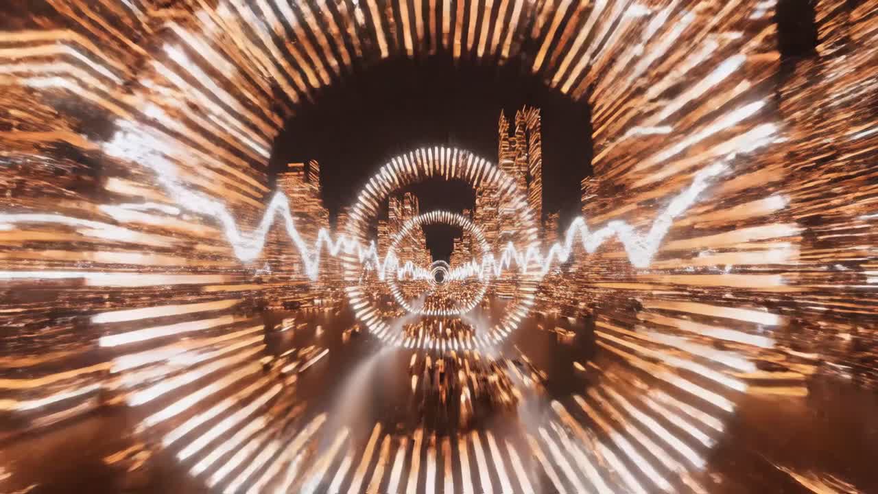 Abstract Cityscape Visualization