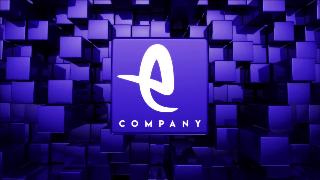 patrón de cubos 3d abstractos