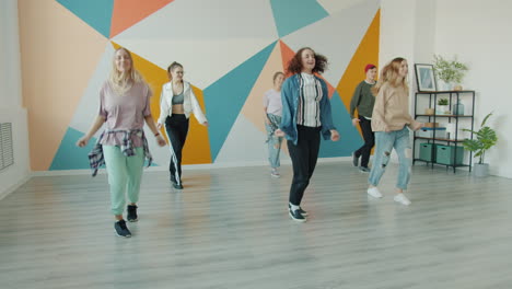 group dance class