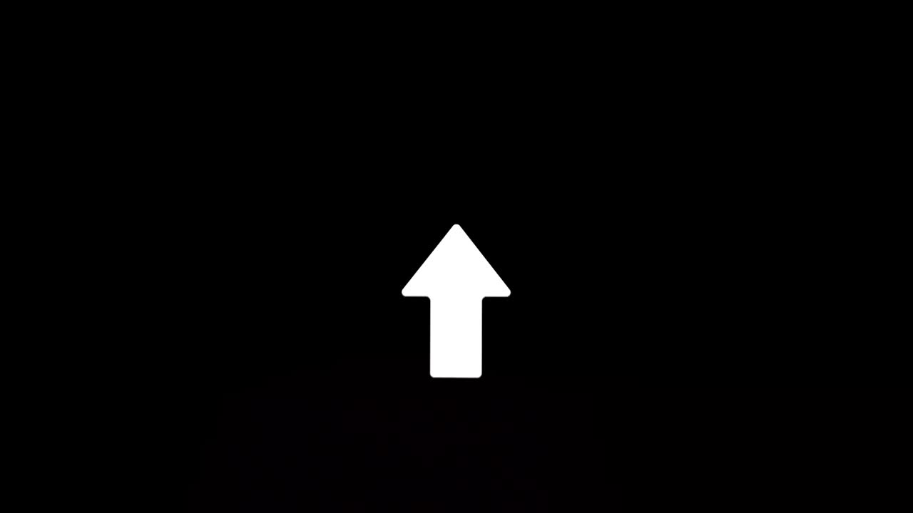 Glitch Swipe up animation button. Application and social network icons, swipe up for advertising. Social media scroll arrows. 4K video animation with alpha channel