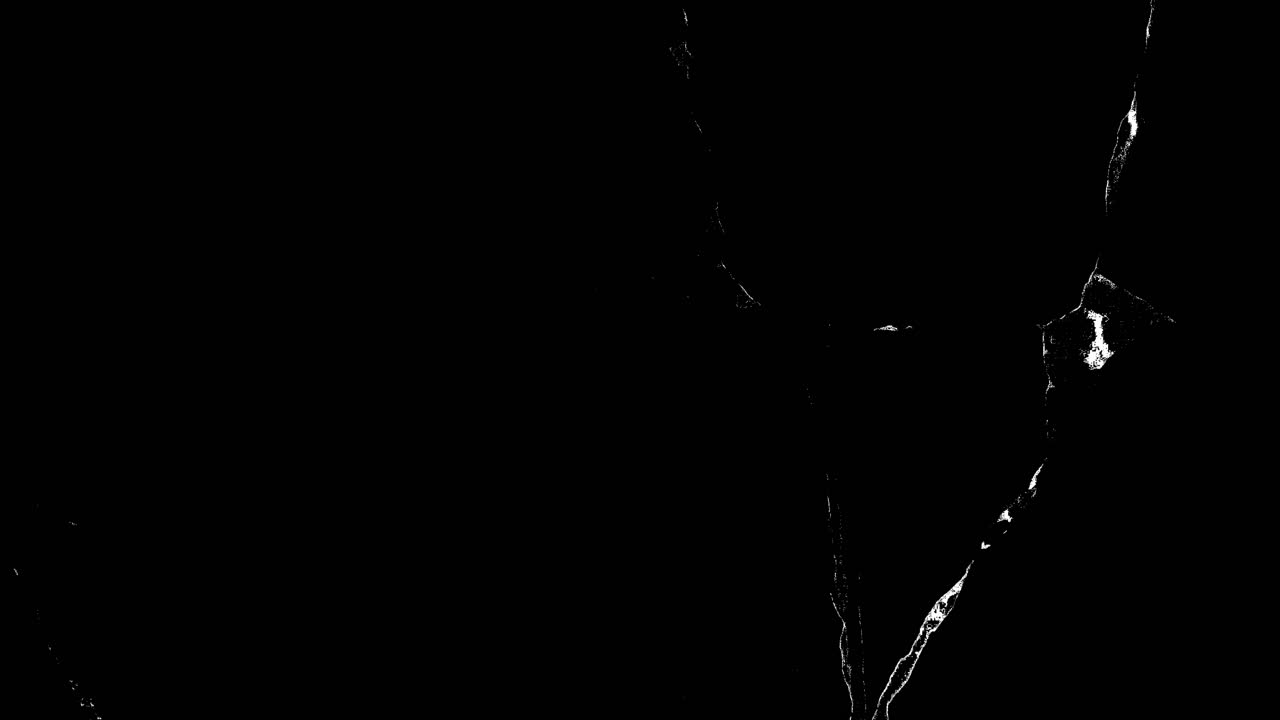 Dynamic Abstract White Lines Moving on Black Background