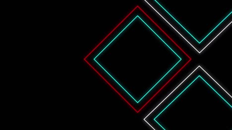 Geometric-shapes-on-black-background