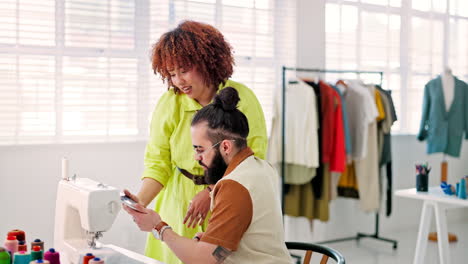 diseño de moda, equipo y planificación de tabletas